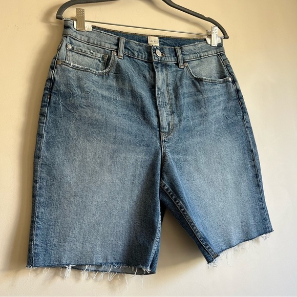 La Vie Rebecca Taylor Ines Shorts in Moselle Wash - Picture 7 of 15